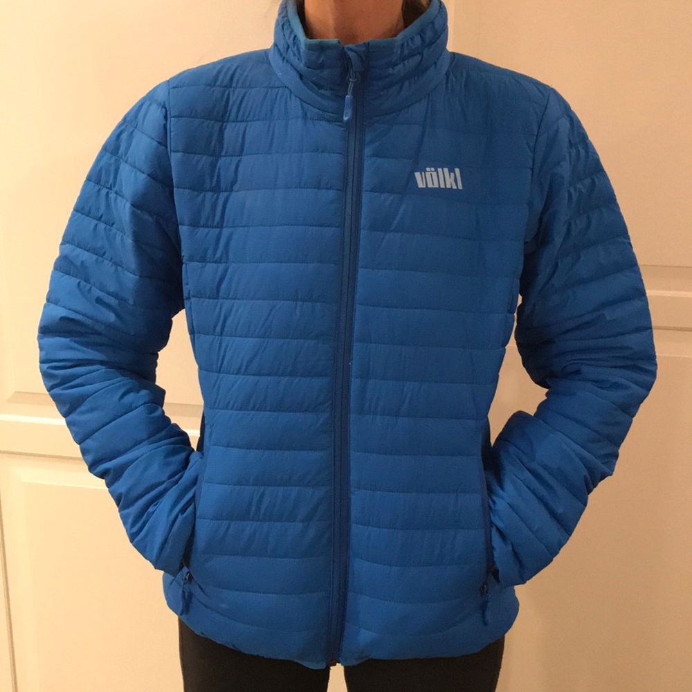 Volkl Featherless Down Alternative Jacket Blue US Size 8 M Like new!